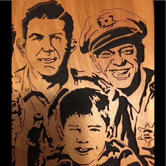 😳 Rare Unique Mayberry Scroll Art 🖼 - Picture 3 of 8